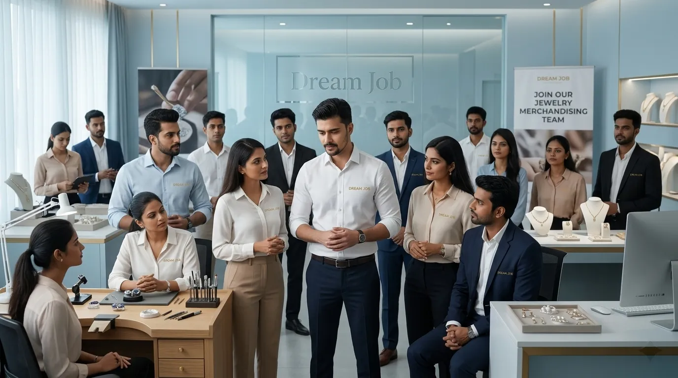 Pd Merchandising jewelry hiring image